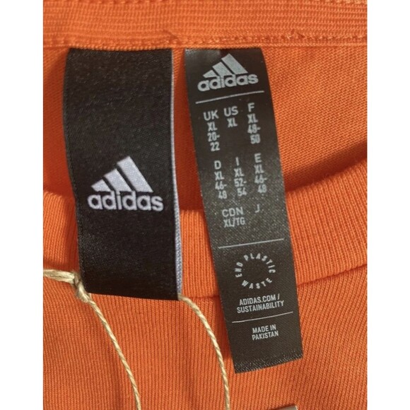 Adidas Womens Plus Size Multi Sports Short Sleeve Shorter Length T-Shirt XL new - Picture 10 of 16